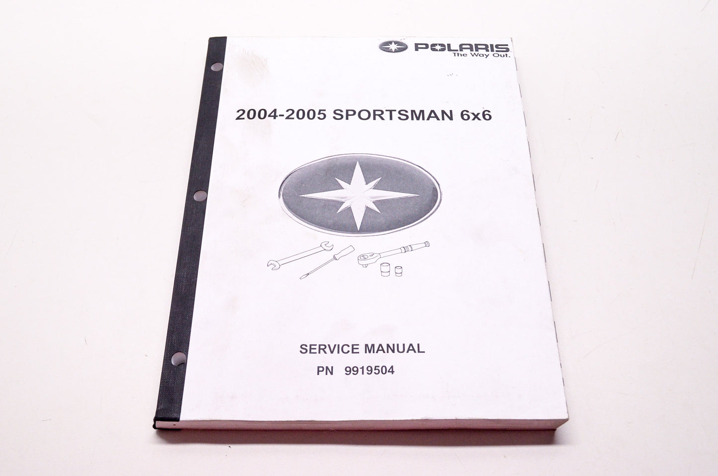OEM Polaris 9919504 Service Manual 06 Sportsman 6X6