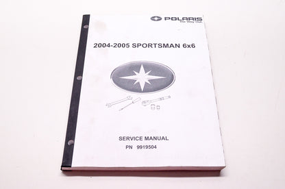 OEM Polaris 9919504 Service Manual 06 Sportsman 6X6