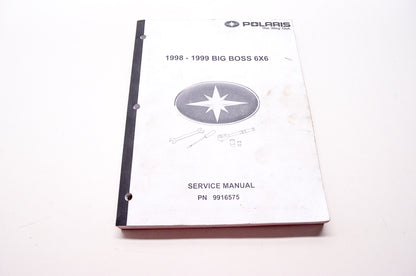 OEM Polaris 9916575 Service Manual 97-00 Big Boss 6X6