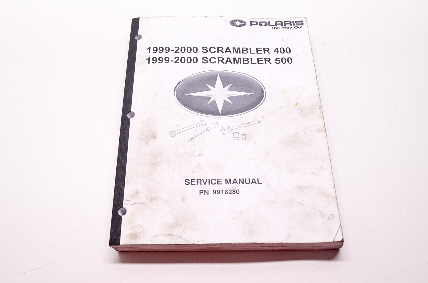 OEM Polaris 9916280 Service Manual 99-00 SCRAM 400/500