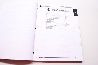 OEM Polaris 9918065 Service Manual 03 Sportsman 400/500