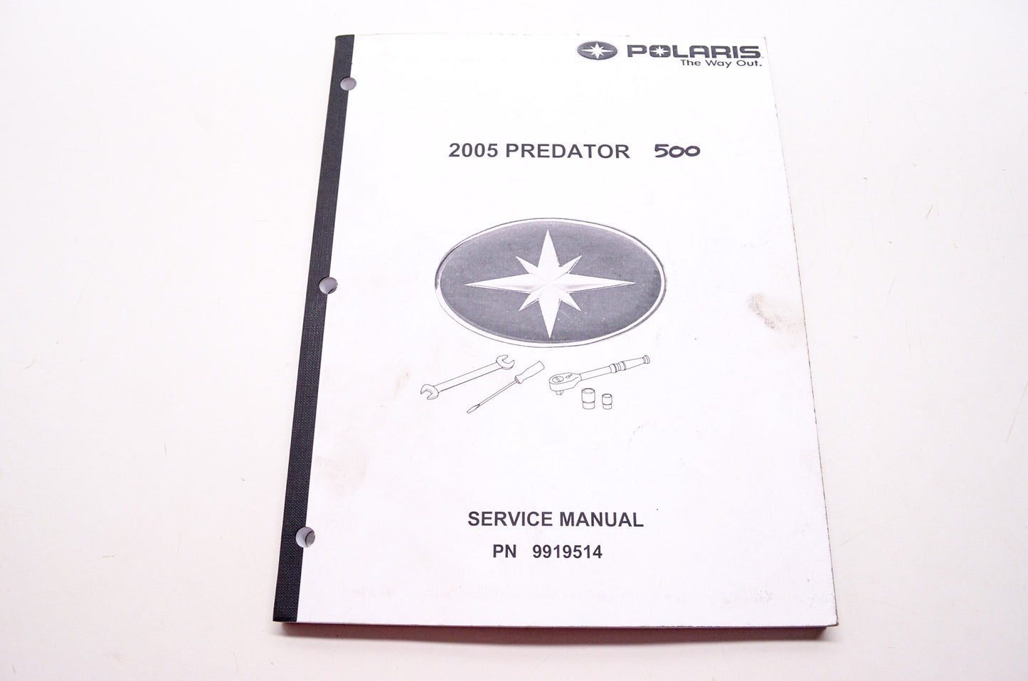 OEM Polaris 9919514 Service Manual 05 Predator 500
