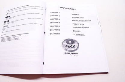 OEM Polaris 9919514 Service Manual 05 Predator 500