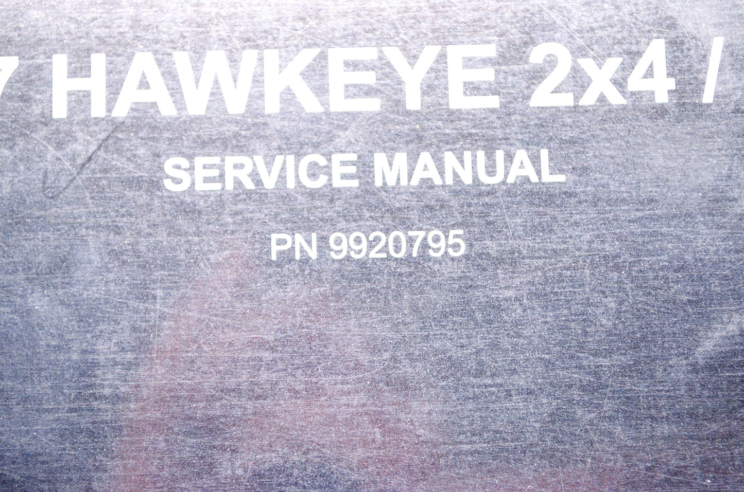 OEM Polaris 9920795 Service Manual 07 Hawkeye 2X4/4X4/Int