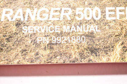 OEM Polaris 9921880 Service Manual 09 Ranger 4X4 500 EFI