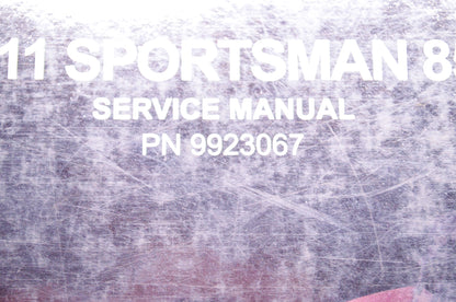 OEM Polaris 9923067 Service Manual 11 Sportsman 850