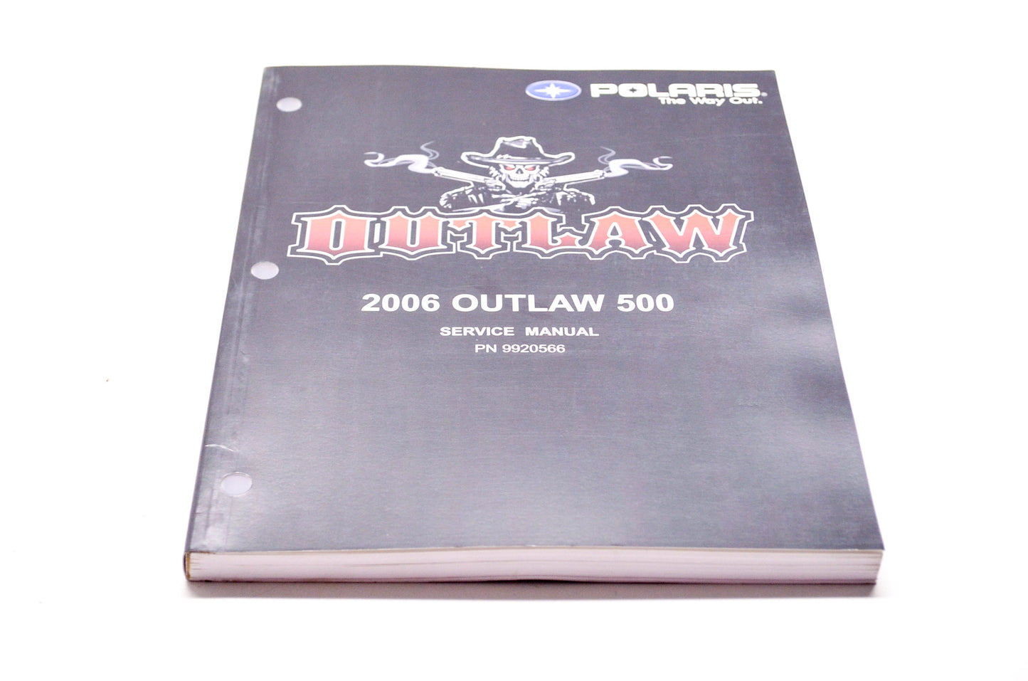 OEM Polaris 9920566 Service Manual 06 Outlaw