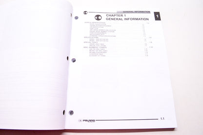 OEM Polaris 9920566 Service Manual 06 Outlaw