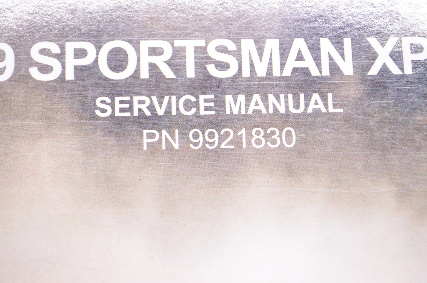 OEM Polaris 9921830 Service Manual 09 Sportsman Xp 550