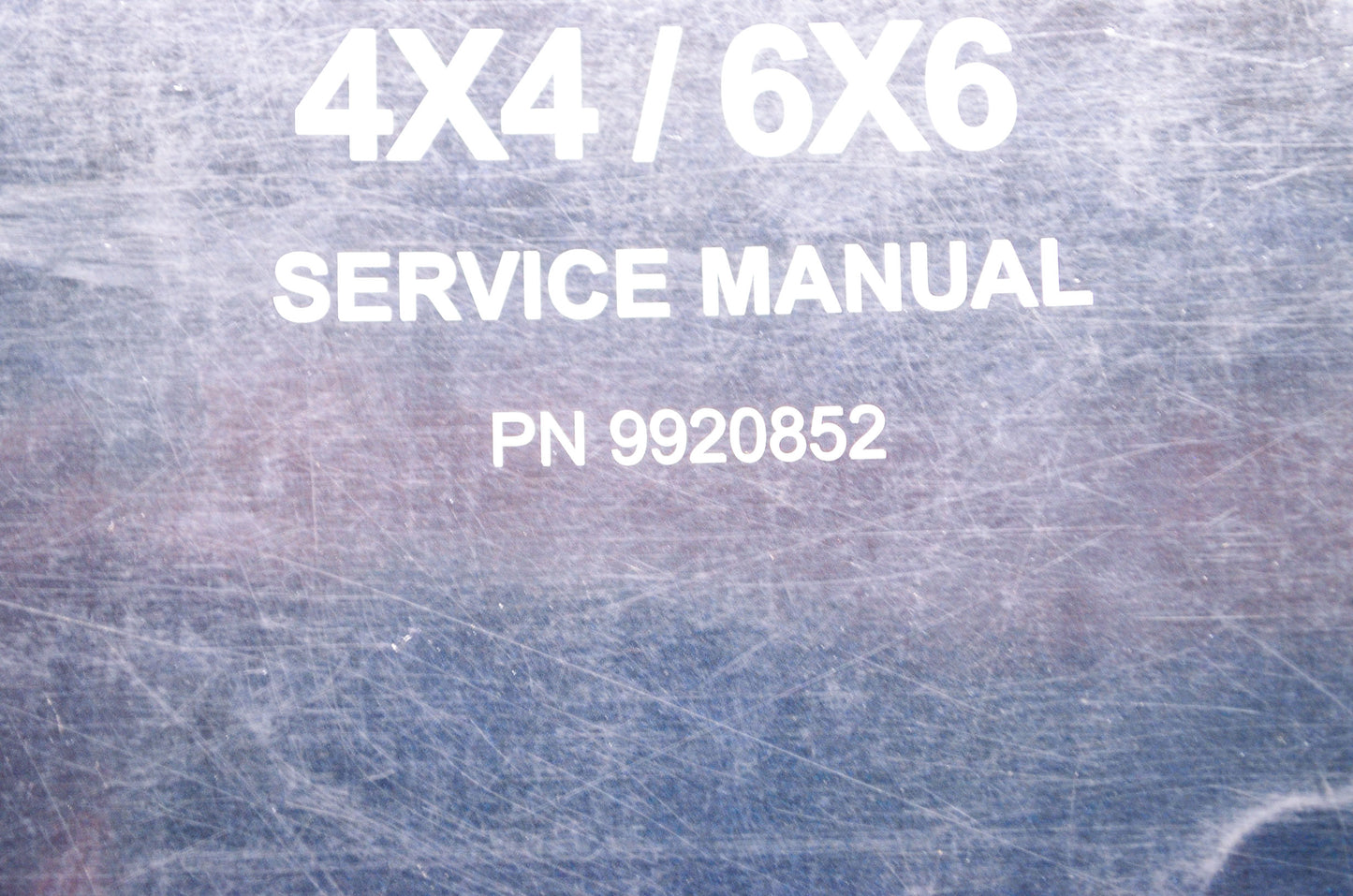 OEM Polaris 9920852 Service Manual 07 Ranger 700/EFI