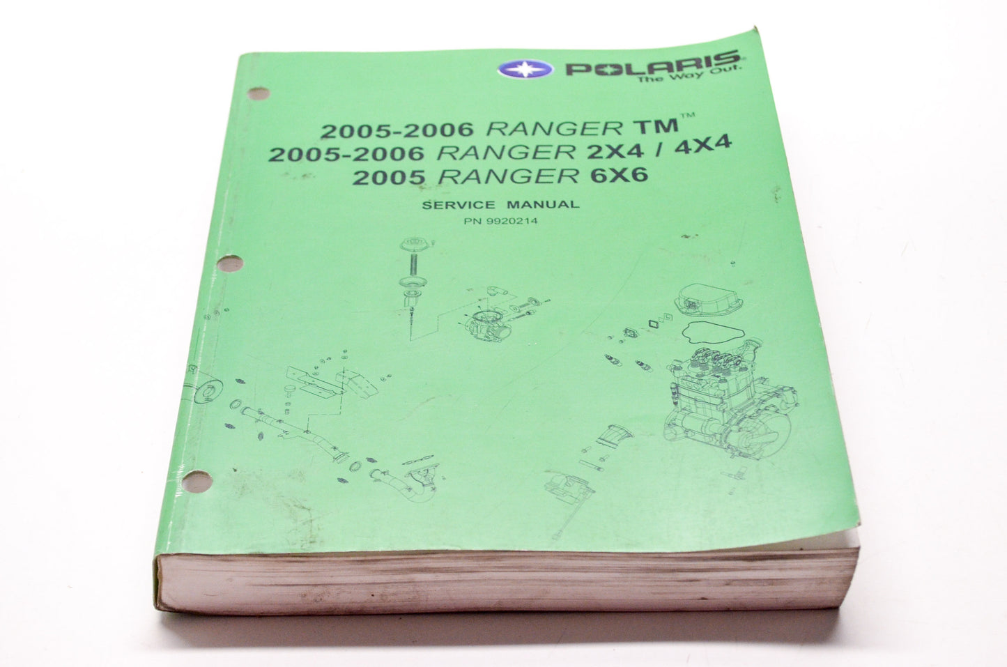 OEM Polaris 9920214 Service Manual 06 Ranger 500 2X4/4X4/TM