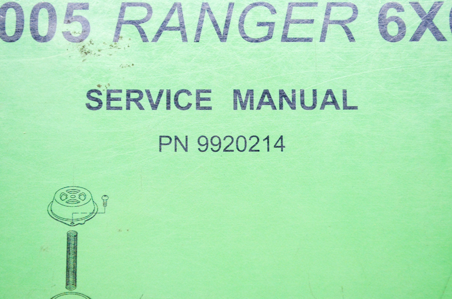 OEM Polaris 9920214 Service Manual 06 Ranger 500 2X4/4X4/TM