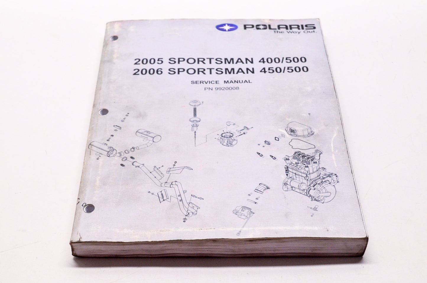 OEM Polaris 9920008 Service Manual 06 Sportsman 400,500