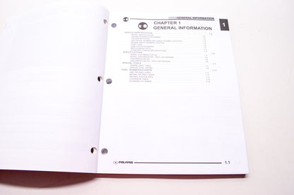 OEM Polaris 9920187 Service Manual 06 Predator 500