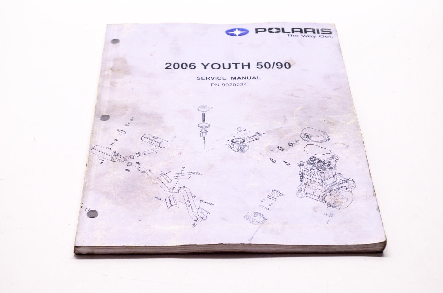 OEM Polaris 9920234 Service Manual 06 Sportsman 90/Predator 50/90