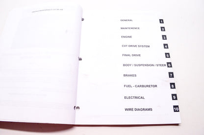 OEM Polaris 9920234 Service Manual 06 Sportsman 90/Predator 50/90