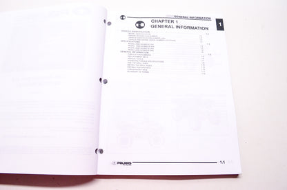 OEM Polaris 9920206 Service Manual 06 P30 2X4/4X4