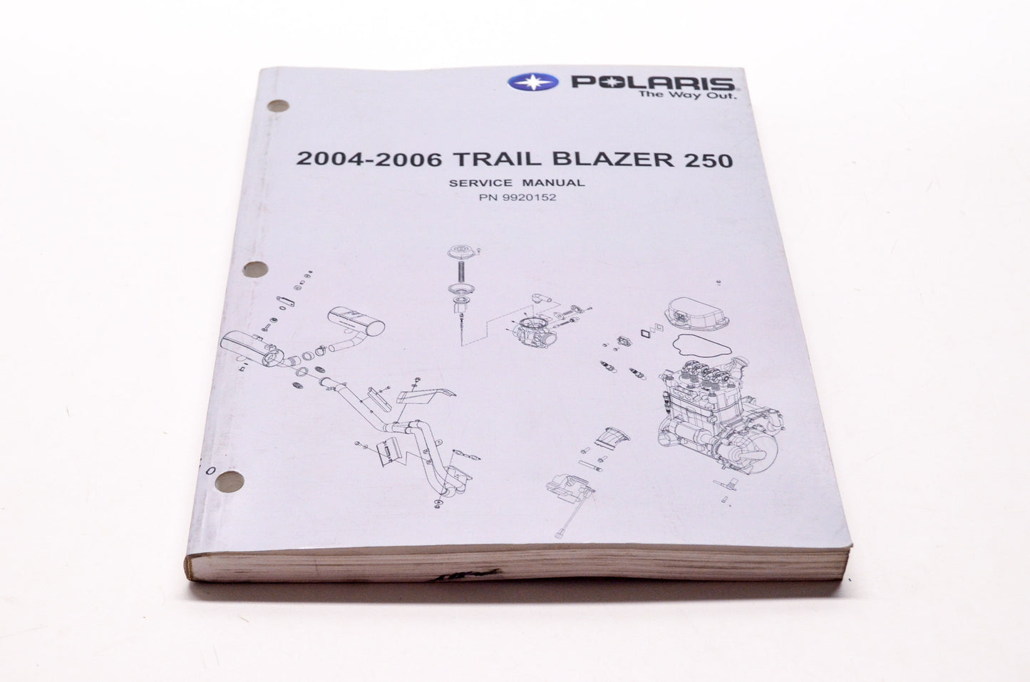 OEM Polaris 9920152 Service Manual 06 Trail Blazer