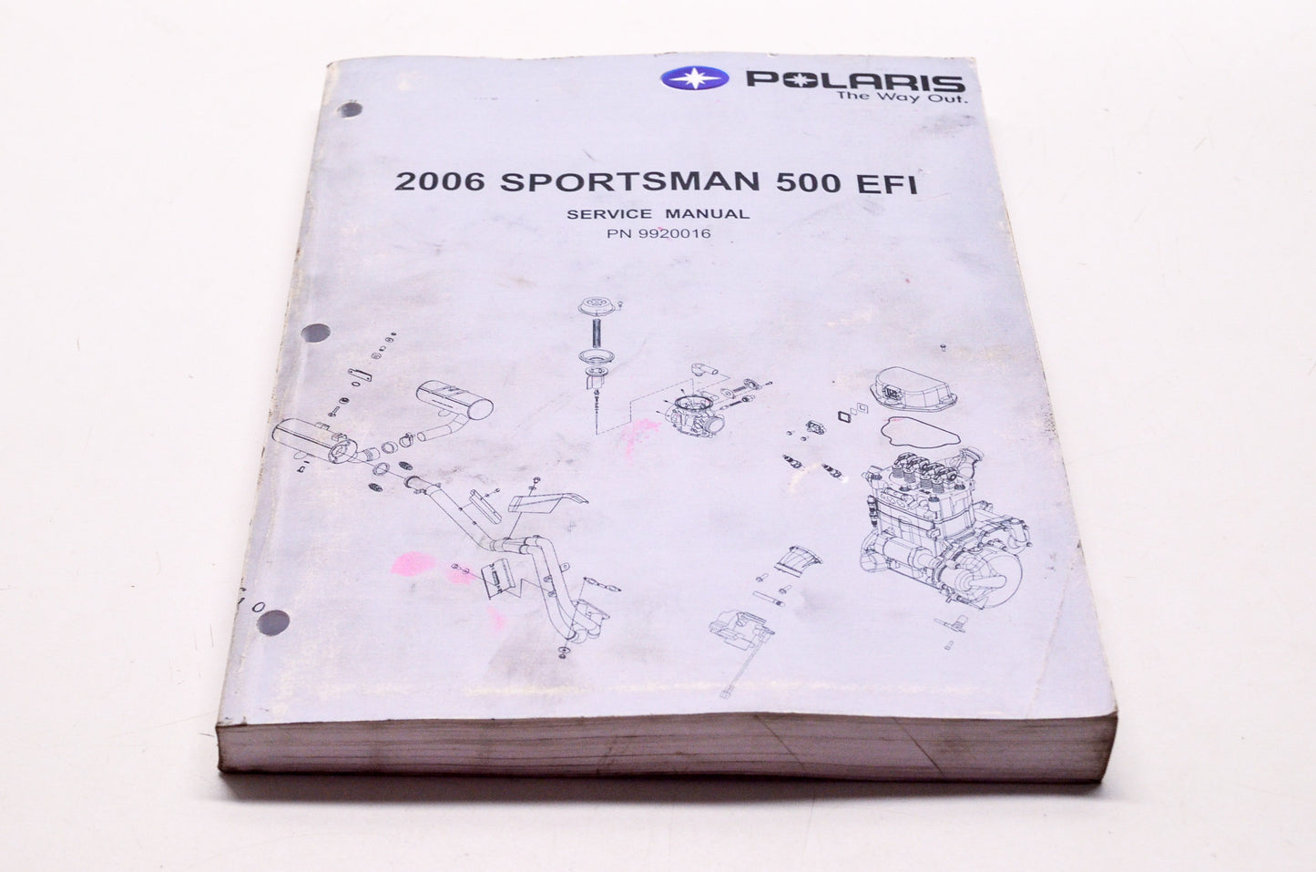 OEM Polaris 9920016 Service Manual 06 Sportsman 500 EFI