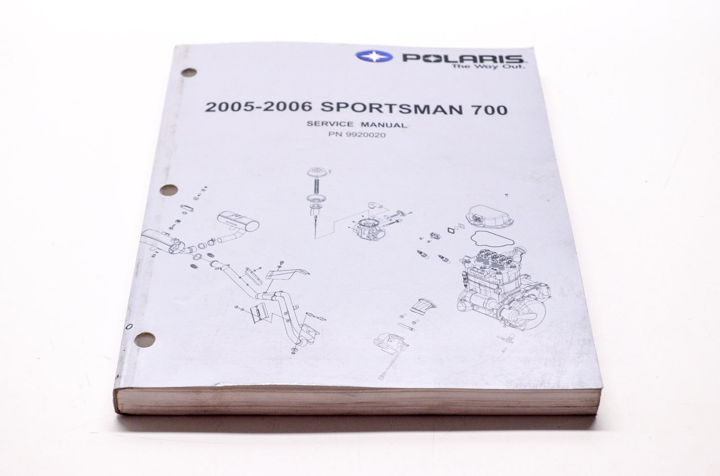 OEM Polaris 9920020 Service Manual 06 Sportsman 700