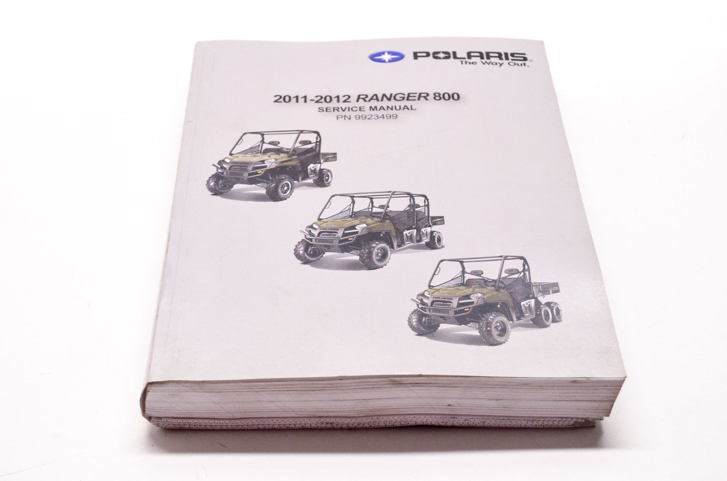 OEM Polaris 9923499 Service Manual 11-12 Ranger 800XP/HD/CRW
