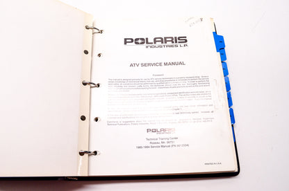 OEM Polaris 9912004 Service Manual ATV (85-95) VOL.1