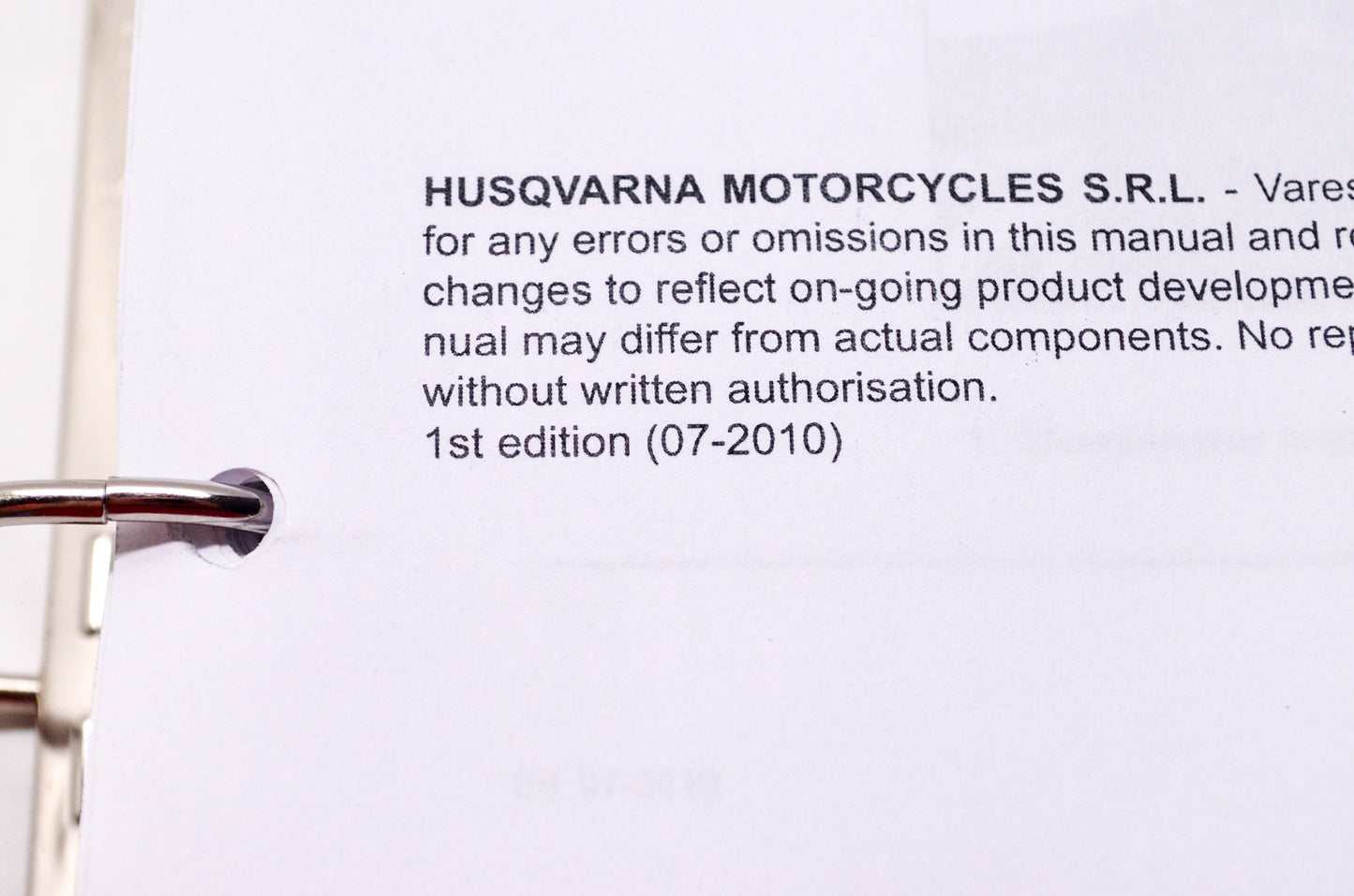 Husqvarna 2011 TE 250-310 TEi 250 TC 250i TXCi 250 Shop Service Repair Manual