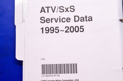 OEM Yamaha LIT-SDATA-AT-00 Service Manual 95-09 ATV/SxS