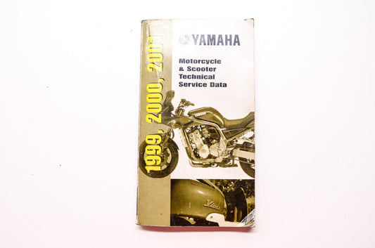 OEM Yamaha LIT-11571-SD-01 1999, 2000, 2001 Motorcycle & Scooter Technical Servi