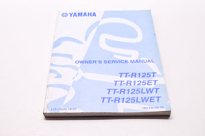 OEM Yamaha LIT-11626-18-01 TTR125T/ET/LWT/LWET Service Manual