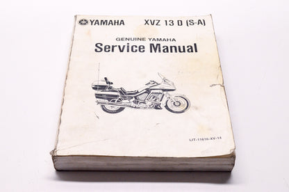 Yamaha XVZ 13 D (S-A) Genuine Shop Service Repair Manual