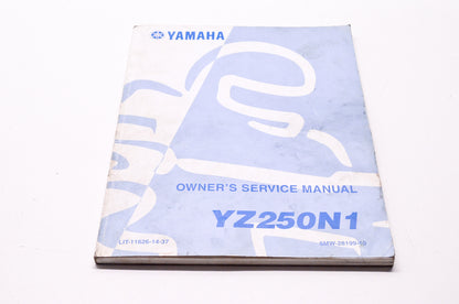 OEM Yamaha LIT-11626-14-37 YZ250N1 Owner's/Service Manual