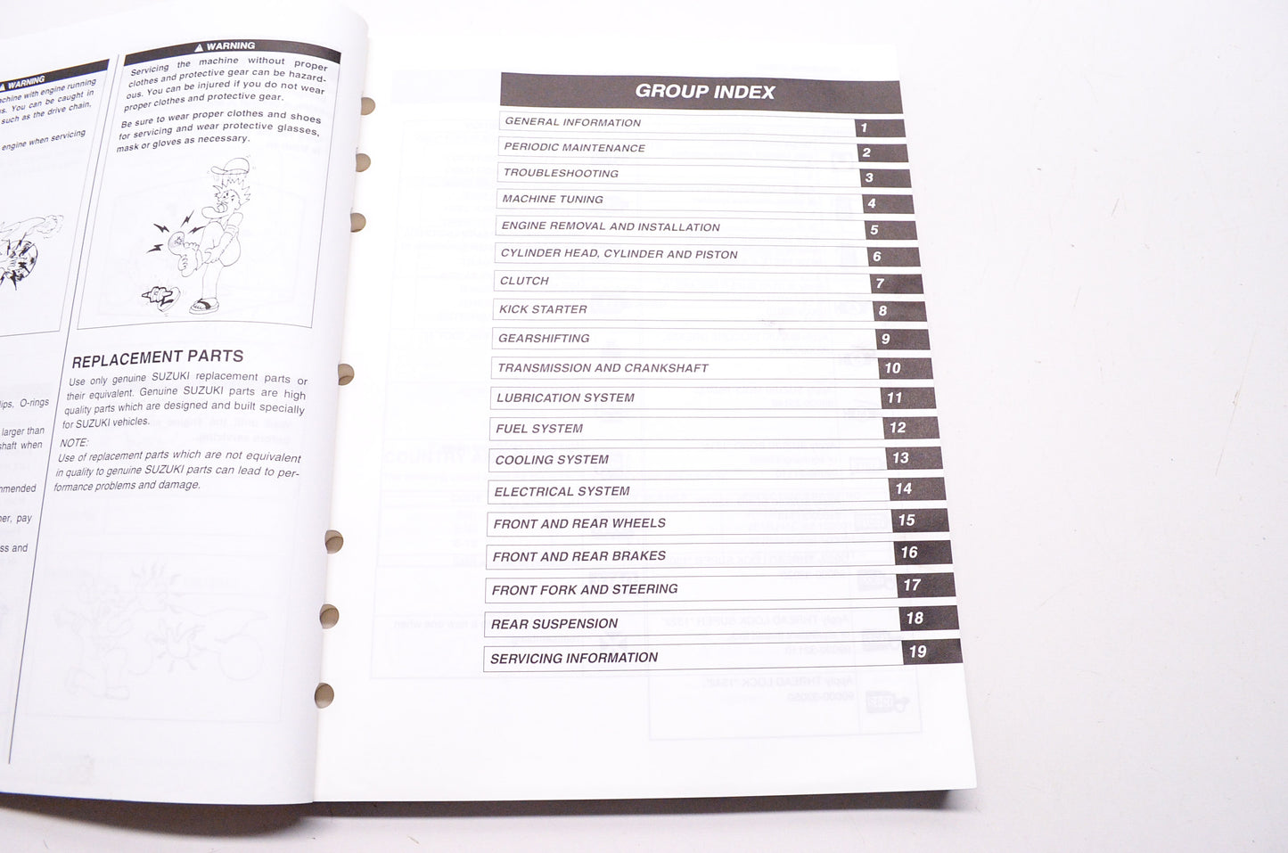 OEM Suzuki 99011-10H51-03A Owner's & Service Manual RM-Z250K8