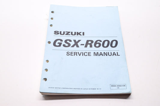 OEM Suzuki 99500-35062-03E GSX-R600 Service Manual