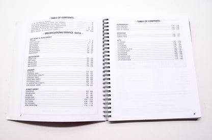 OEM Suzuki 99923-32006 Motorcycle & ATV Ready Reference Manual 2006 'K6' Models