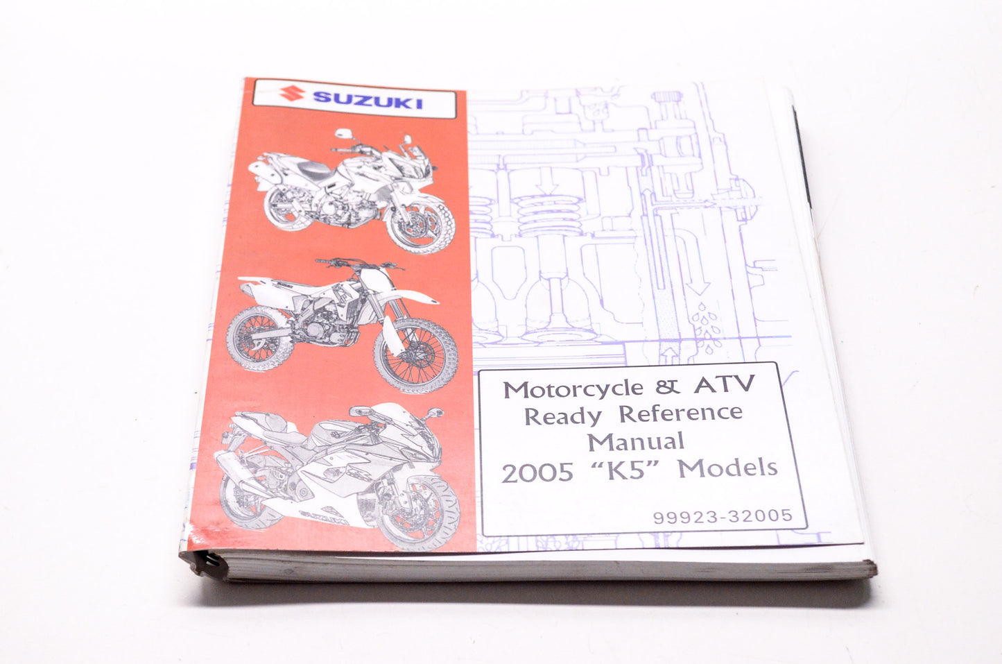 OEM Suzuki 99923-32005 Motorcycle & ATV Ready Reference Manual 2005 'K5' Models