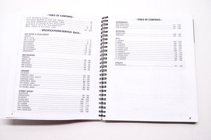 OEM Suzuki 99923-32005 Motorcycle & ATV Ready Reference Manual 2005 'K5' Models