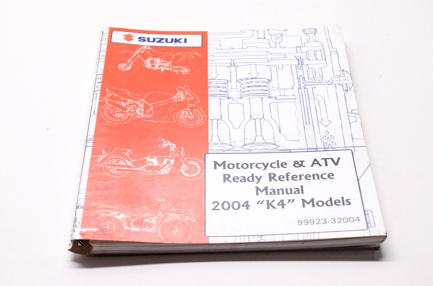OEM Suzuki 99923-32004 Motorcycle & ATV Ready Reference Manual 2004 'K4' Models