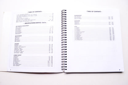OEM Suzuki 99923-32007 Motorcycle & ATV Ready Reference Manual 2007 'K7' Models