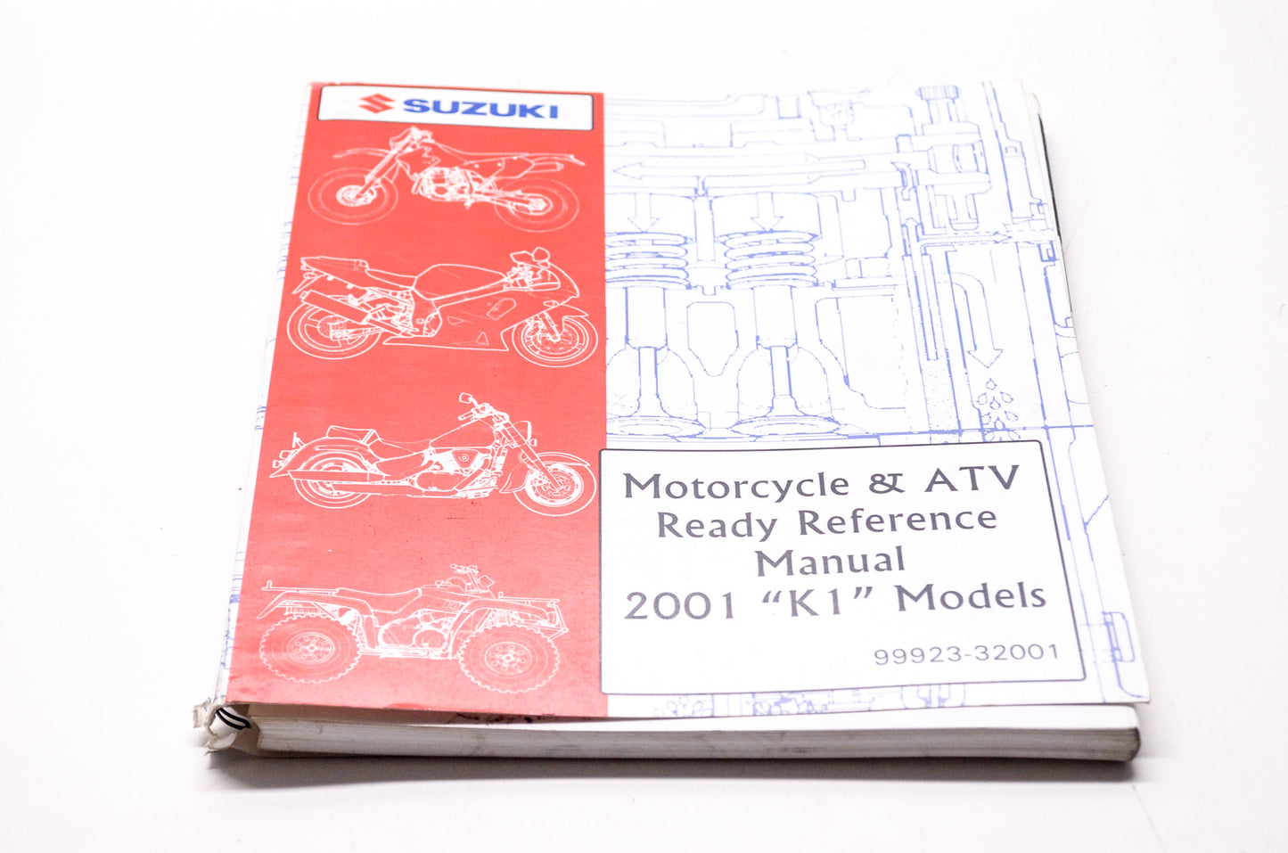 OEM Suzuki 99923-32001 Motorcycle & ATV Ready Reference Manual 2001 'K1' Models