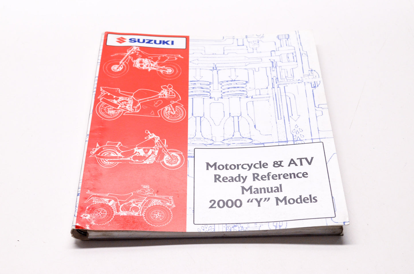 OEM Suzuki 99923-32000 Motorcycle & ATV Ready Reference Manual 2000 'Y' Models