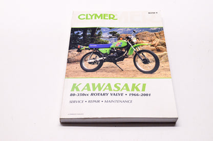 Clymer Kawasaki 80-350cc Rotary Valve 1966-2001 Service Repair Shop Manual