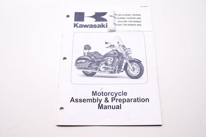 OEM Kawasaki 99931-1499-01 Assembly & Preparation Manual VN1700C