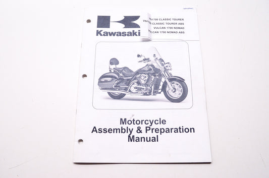 OEM Kawasaki 99931-1499-01 Assembly & Preparation Manual VN1700C
