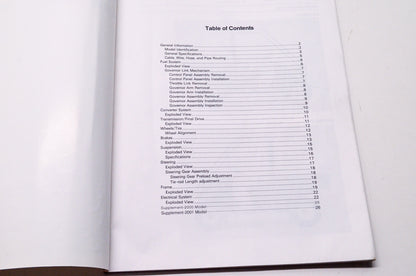 OEM Kawasaki 99924-1202-54 Service Manual Supplement KAF300C