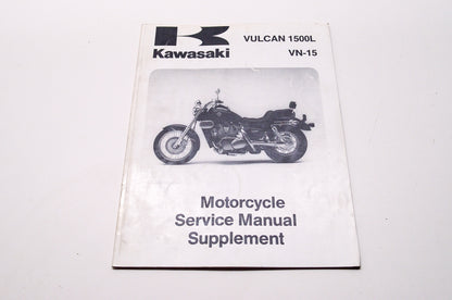 OEM Kawasaki 99924-1170-53 Service Manual Supplement VN1500C3