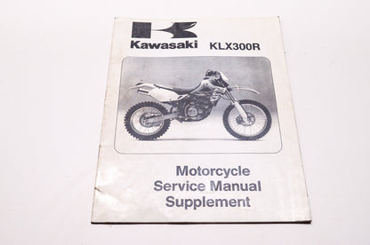 OEM Kawasaki 99924-1200-54 Service Manual Supplement KLX300A