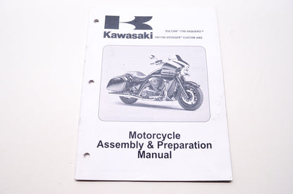 OEM Kawasaki 99931-1522-01 Assembly & Preparation Manual VN1700J/K