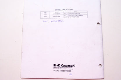 OEM Kawasaki 99931-1498-01 Vulcan 1700 Voyager Motorcycle Assembl