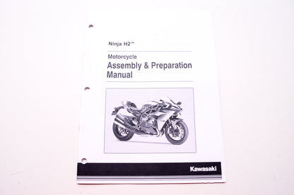 Kawasaki Ninja H2 Motorcycle Assembly & Preparation Manual